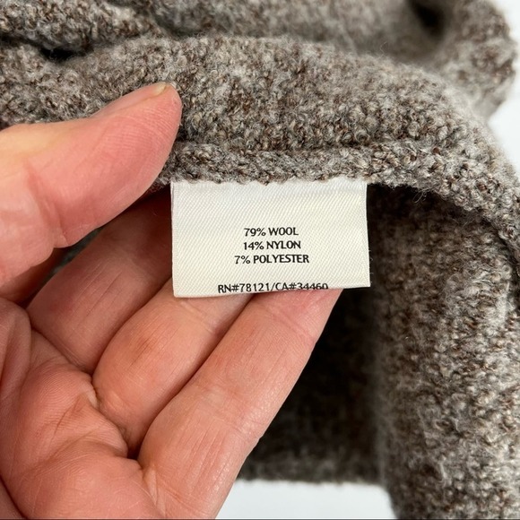 EILEEN FISHER BOUCLAY BUTTON FRONT CARDIGAN SZ M EUC - Picture 2 of 10